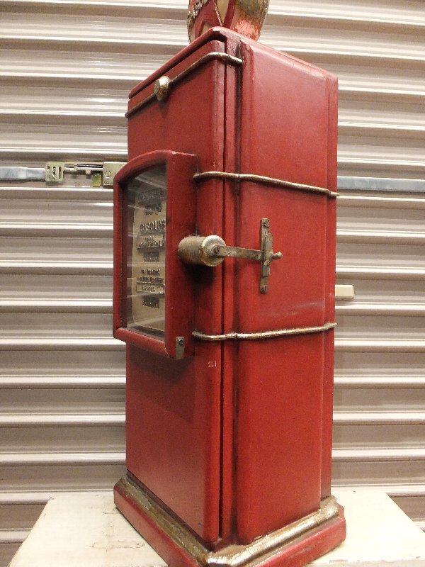 USA ANTIQUE/GASPUMP CABINET/MCF WOOD/ガソリンスタンド/アンティーク