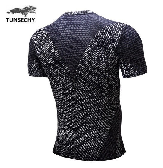 [ including in a package 1500 jpy / new goods / free shipping / domestic sending ]3D T-shirt L size speed . sport short sleeves print compression Jim black BA Tunsechy
