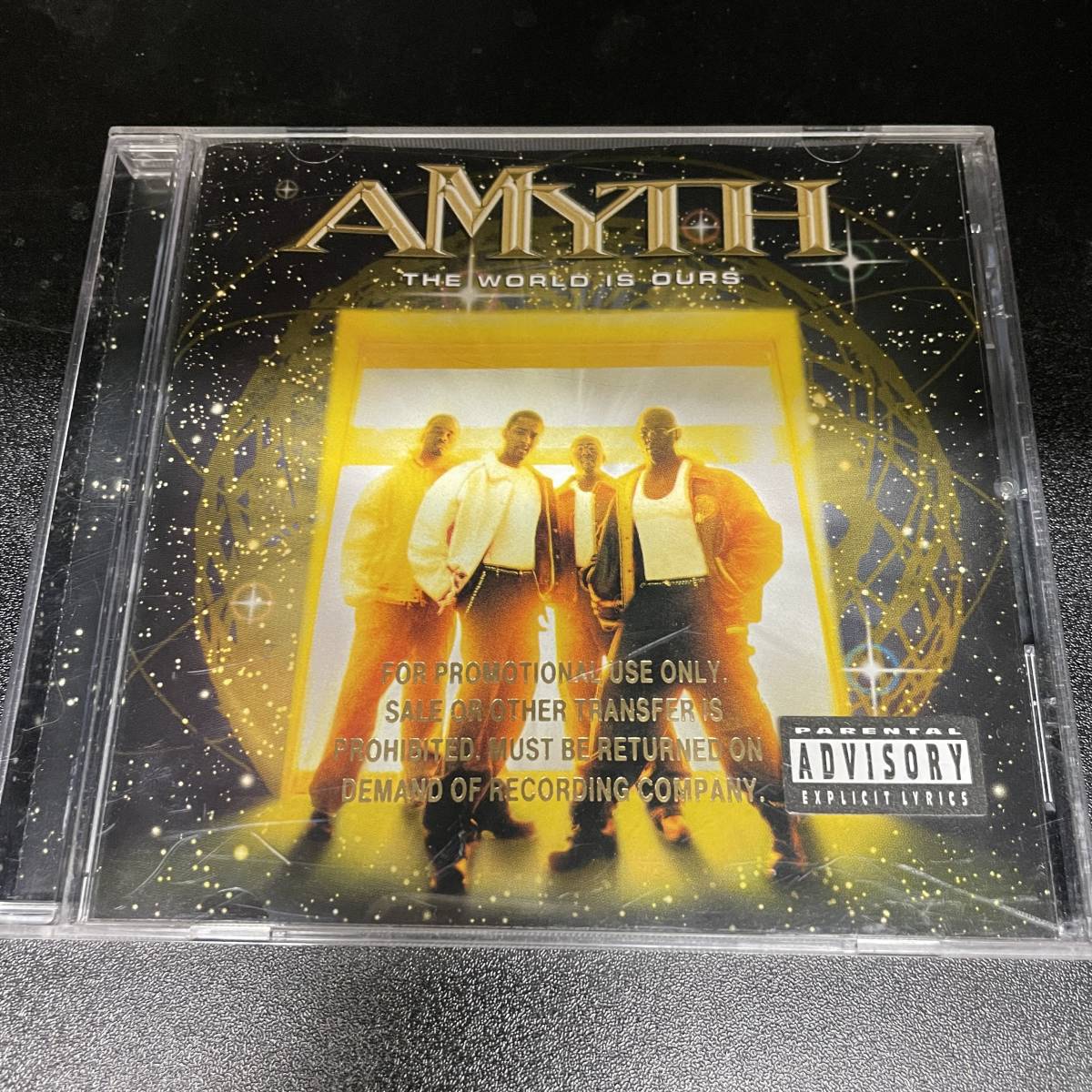 ● HIPHOP,R&B AMYTH - THE WORLD IS OURS ALBUM,RARE,入手困難 CD 中古品_画像1