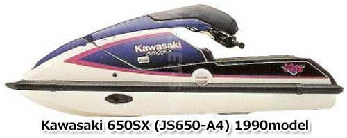 カワサキ 650SX 1990年モデル 社外 PJS製 ライディングプレート (部品番号:) わけあり 中古 [X001-089]_画像2