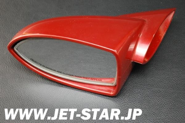 シードゥ GTX 4-TEC 2002年モデル 純正 L.H. MIRROR SHELL RED (部品番号269501043) 中古 [X407-352]