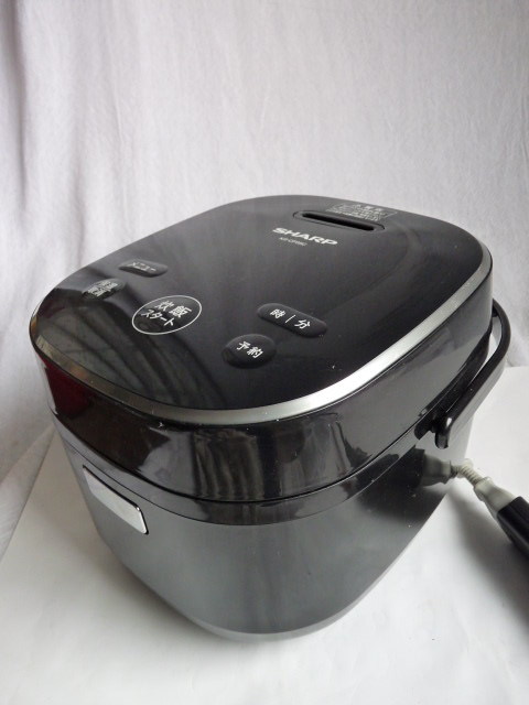 一部欠品□シャープ ジャー炊飯器 KS-CF05C 2021年製 3合炊き マイコン