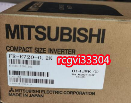 新品 MITSUBISHI/三菱電機 FR-E720-0.2K インバーター 保証6ヶ月