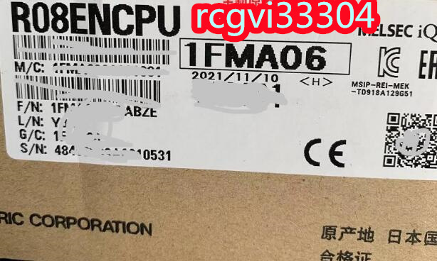 新品 MITSUBISHI/三菱電機 R08ENCPU CPUユニット保証6ヶ月