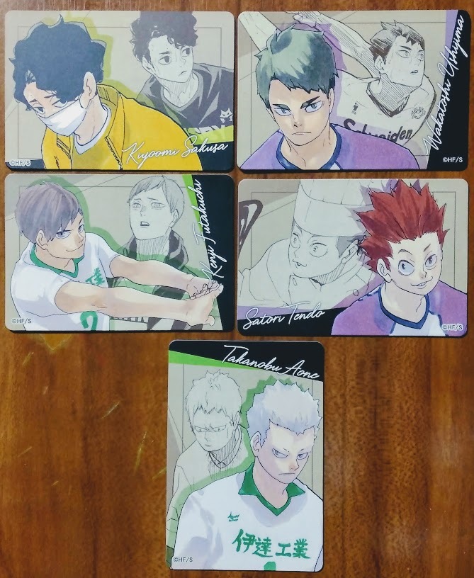 ハイキュー 展FINAL 佐久早 牛島 天童 二口 青根 マグネット ハイキュー 展FINAL 佐久早 牛島 天童 二口 青根 マグネット