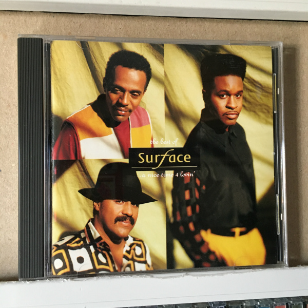 SURFACE「The Best Of Surface... A Nice Time 4 Lovin'」 ＊「Shower Me With Your Love」「Happy」等を収録したベスト盤　＊輸入盤_画像1