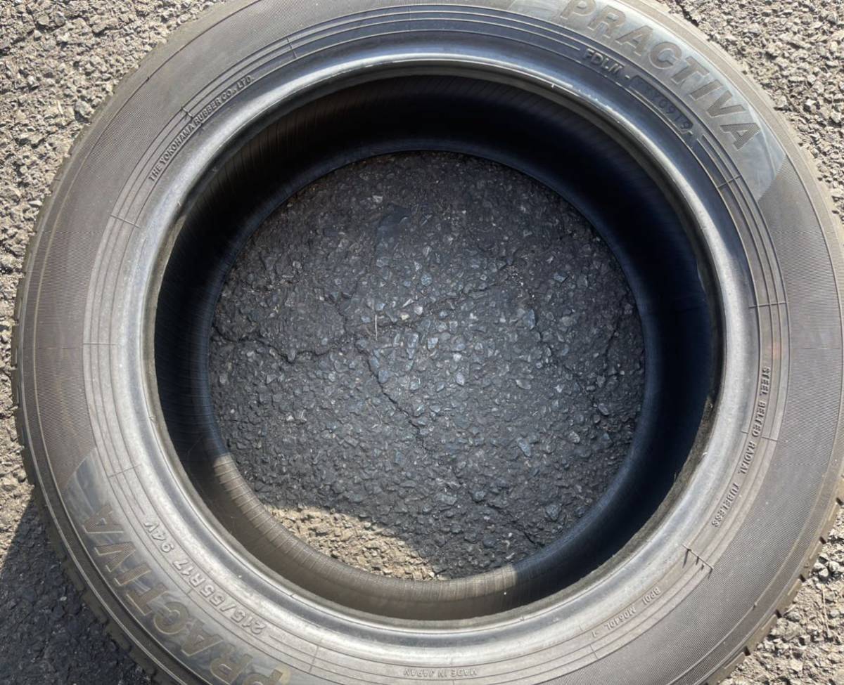 ヨコハマ YOKOHAMA PRACTIVA 215/55R17 2019年製 2020年製製 4本セット