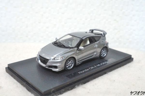 エブロ ホンダ CR-Z MUGEN 1/43 ミニカー 無限 グレイ_画像1