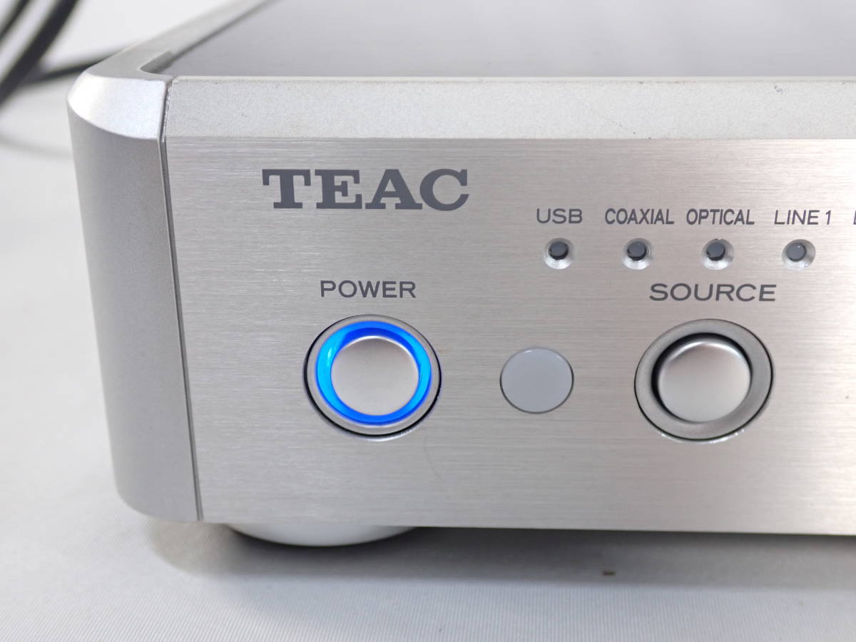 30%OFF 動作確認済☆TEAC A-H01-S プリメインアンプ+リモコン+電源