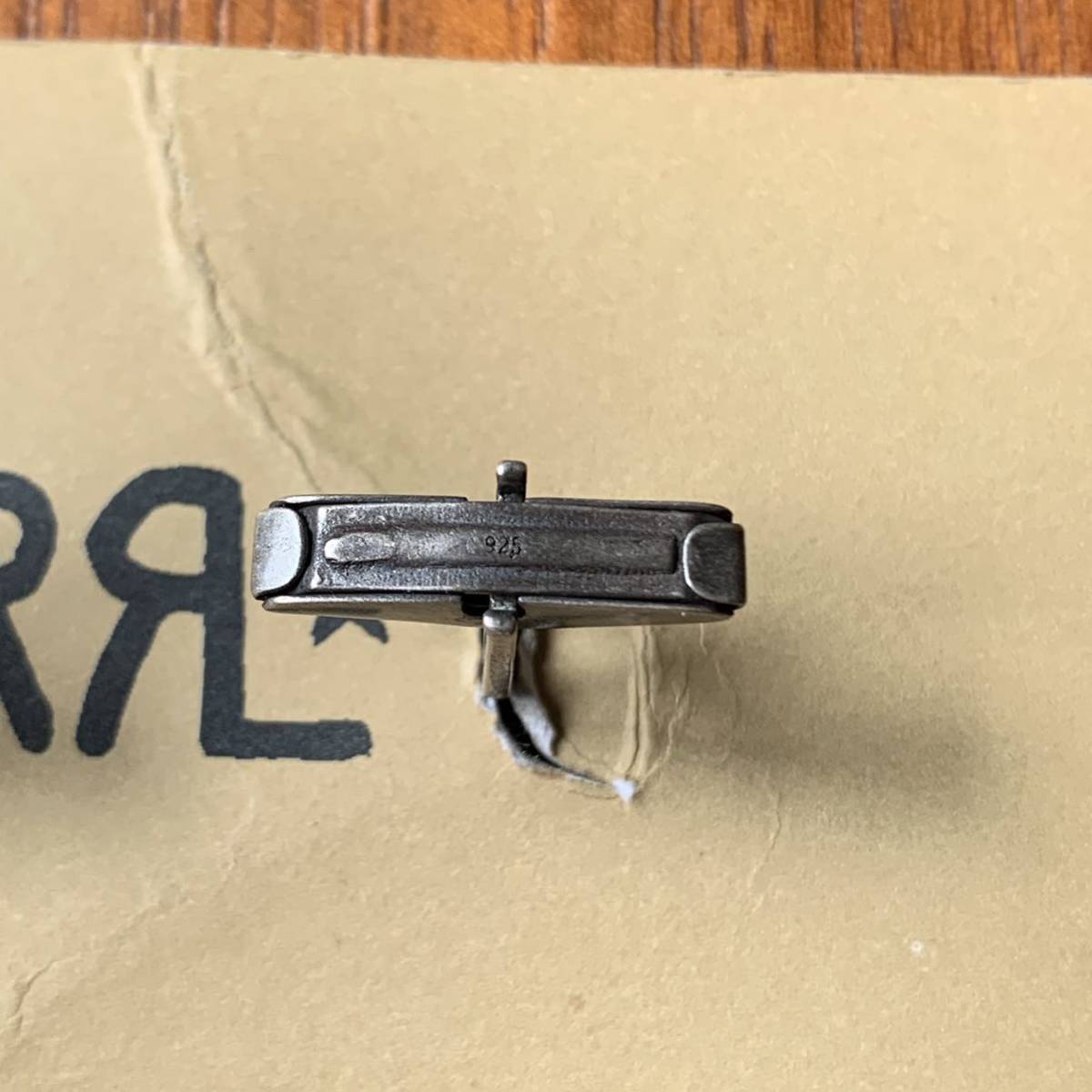 国内正規品 RRL SILVER CUFF LINKS 925 シルバー カフス 国内正規品 RRL SILVER CUFF LINKS 925 シルバー カフス