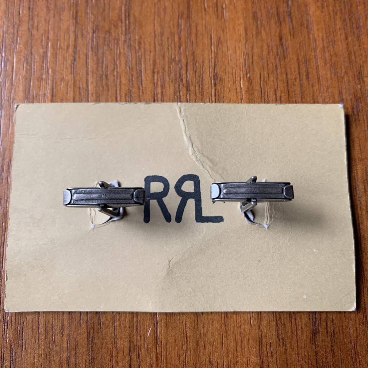 国内正規品 RRL SILVER CUFF LINKS 925 シルバー カフス 国内正規品 RRL SILVER CUFF LINKS 925 シルバー カフス