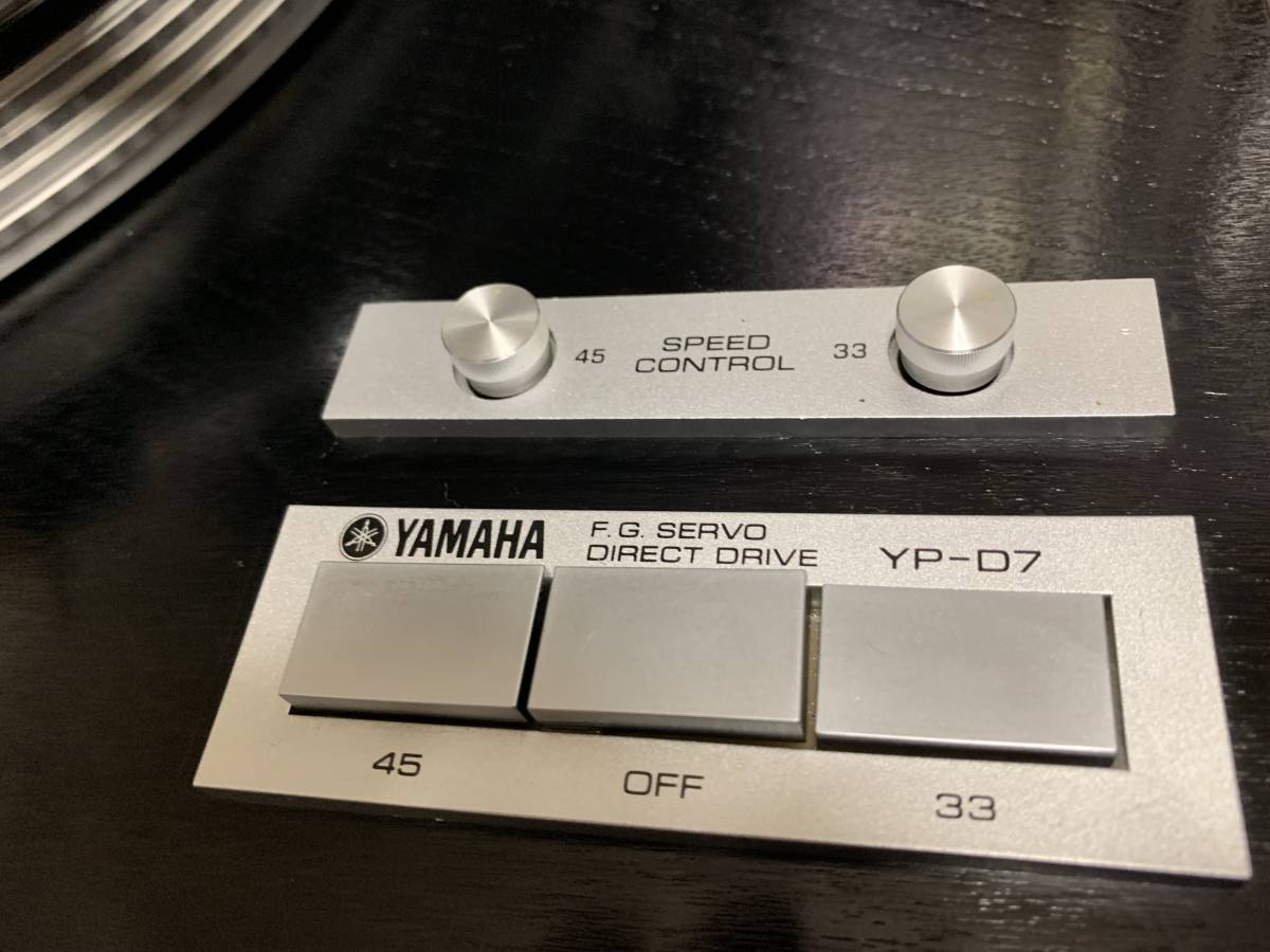 名機中の名機 YAMAHA YP-D7 C-⑥ D・D マニュアル式 動作確認済み 美品