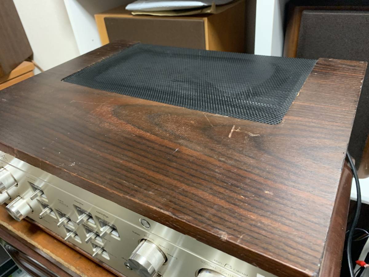 名機 LUXMAN L-58A プリメインアンプ 修理途中(難有) CDは聴ける 名機 LUXMAN L-58A プリメインアンプ 修理途中(難有) CDは聴ける