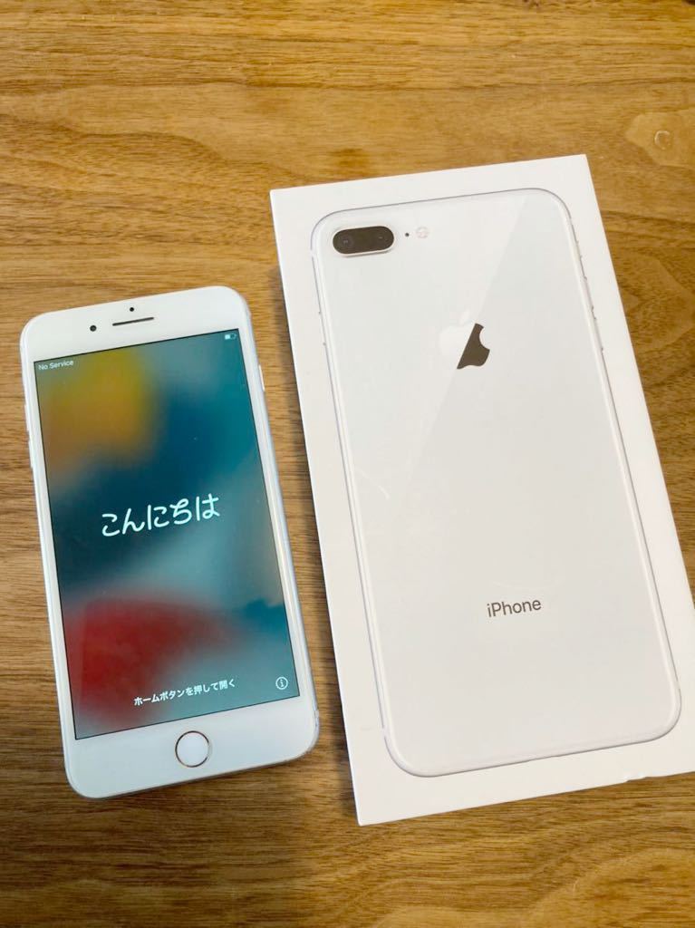 iPhone8 Plus SoftBank SIMロック解除 64g ホワイト 本体