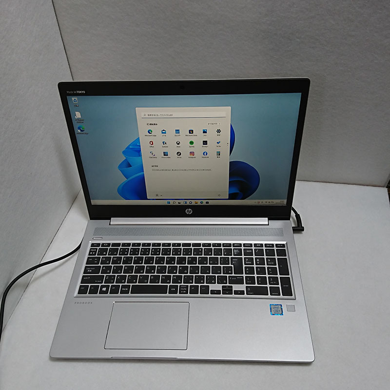 Windows11搭載 HP PROBOOK450G6/i5-8265U/16GB(¥62,000) codas