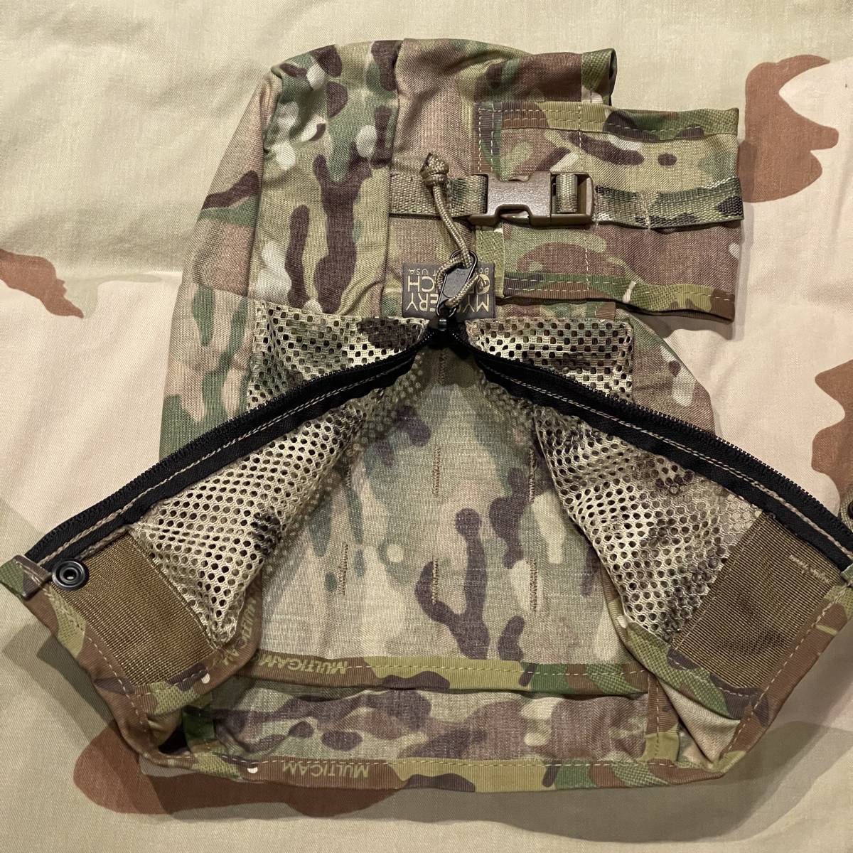 非売品 新品未使用 MYSTERY RANCH MILITARY PRC-117G Radio Pouch ラジオポーチ マルチカム Multicam MADE IN USA ミステリーランチ