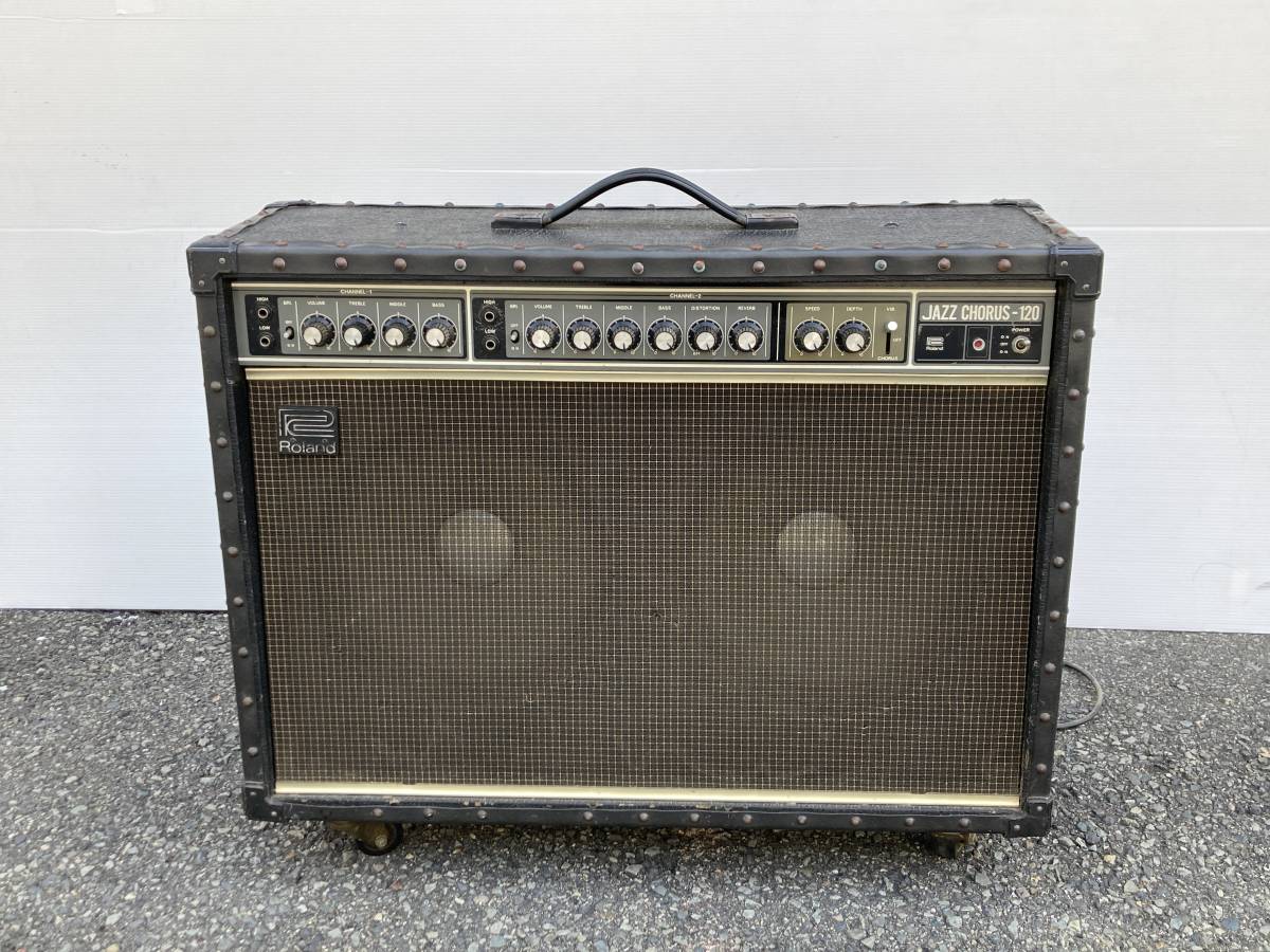 直引き取り歓迎】【動作品/現状渡し】 ROLAND JC-120 JAZZ CHORUS-120