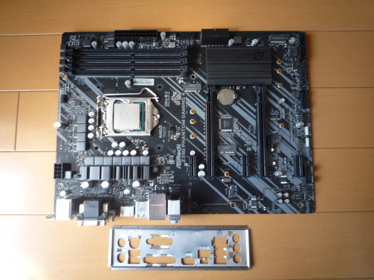 ジャンク CPU i9 9900K ＋ マザーボード Asrock Z390 PHANTOM GAMING (LGA1151 ATX) セット品です 