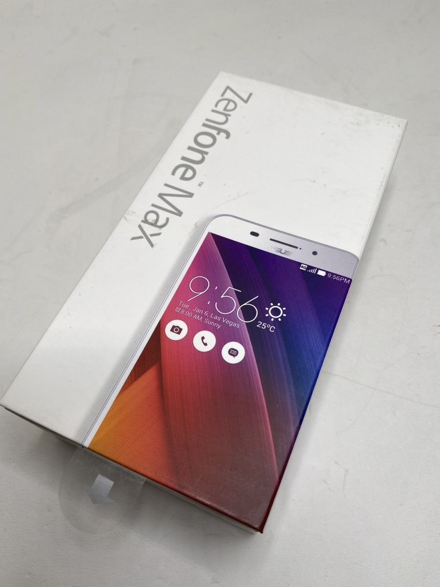 ☆新品未開封品☆SIMフリー ASUS Zenfone Max 16GB ホワイト☆ASUS