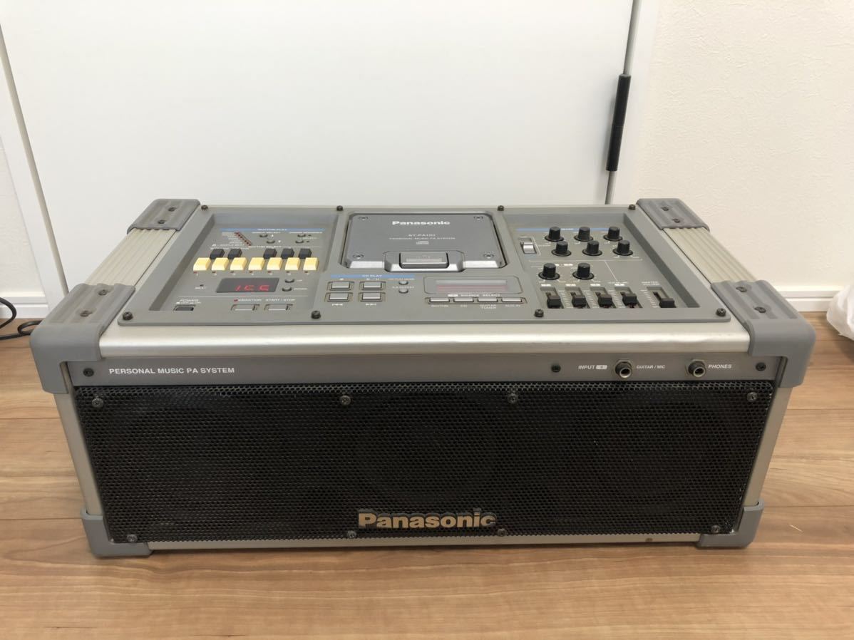 オーディオ機器 アンプ Panasonic パナソニック パーソナルミュージックシステムSY-PA100 
