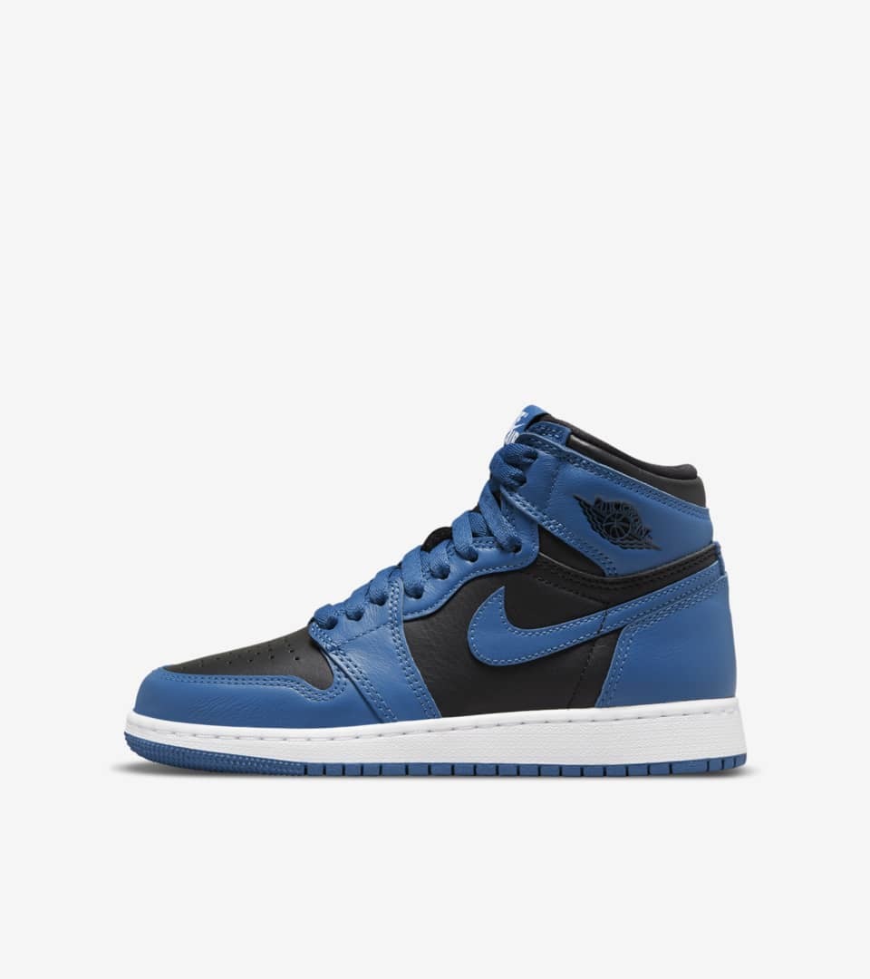 【極美品】Nike Air Jordan 1 Retro High OG Dark Marina Blue 29.5cm US 11.5 Blue/Black_画像2