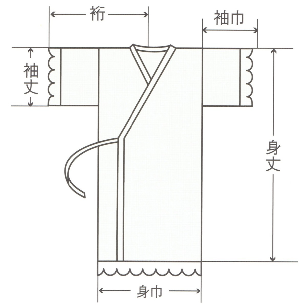 和装下着　礼装スリップ　婚礼・礼装用　L寸　有職66-131163_画像3