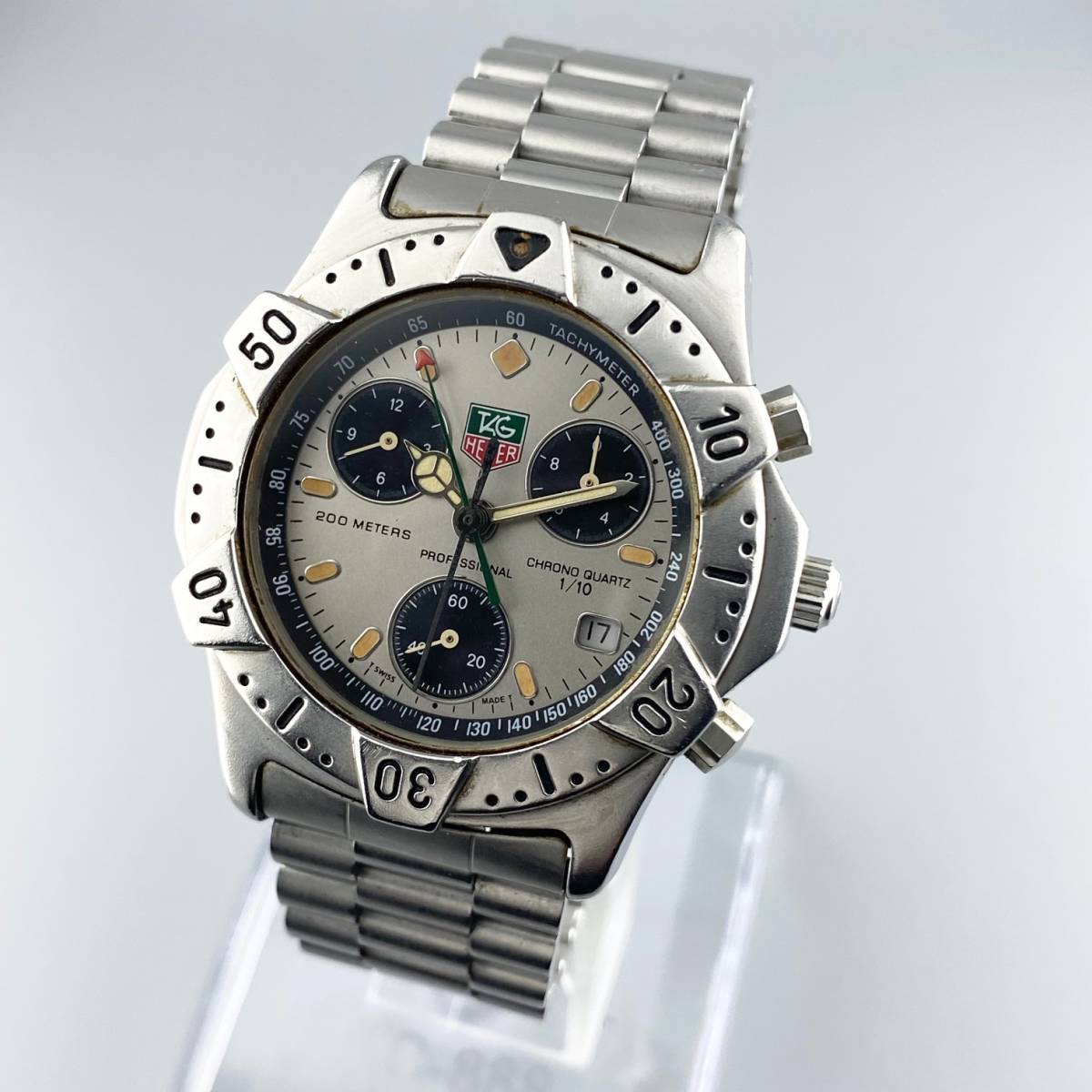 1円〜】TAG HEUER タグ ホイヤー 腕時計 メンズ クロノグラフ 540.206