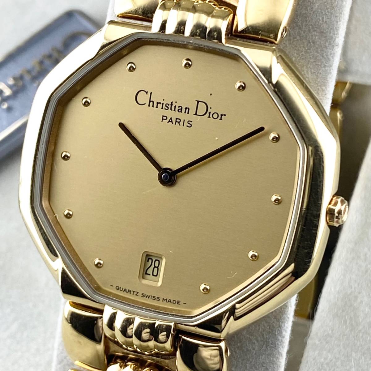 1円〜 Christian Dior クリスチャン ディオール 腕時計 メンズ 45.154 ...