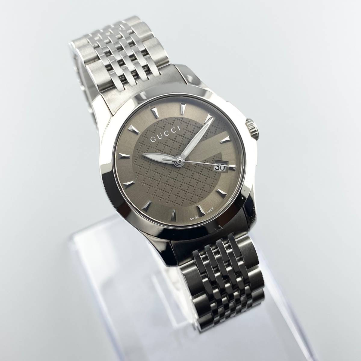 1円〜】GUCCI グッチ 腕時計 レディース 126.5 G-TIMELESS Gタイムレス