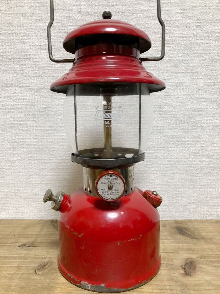 コールマン ランタン 200 1959年11月製造 カナダ ブラスタンク coleman