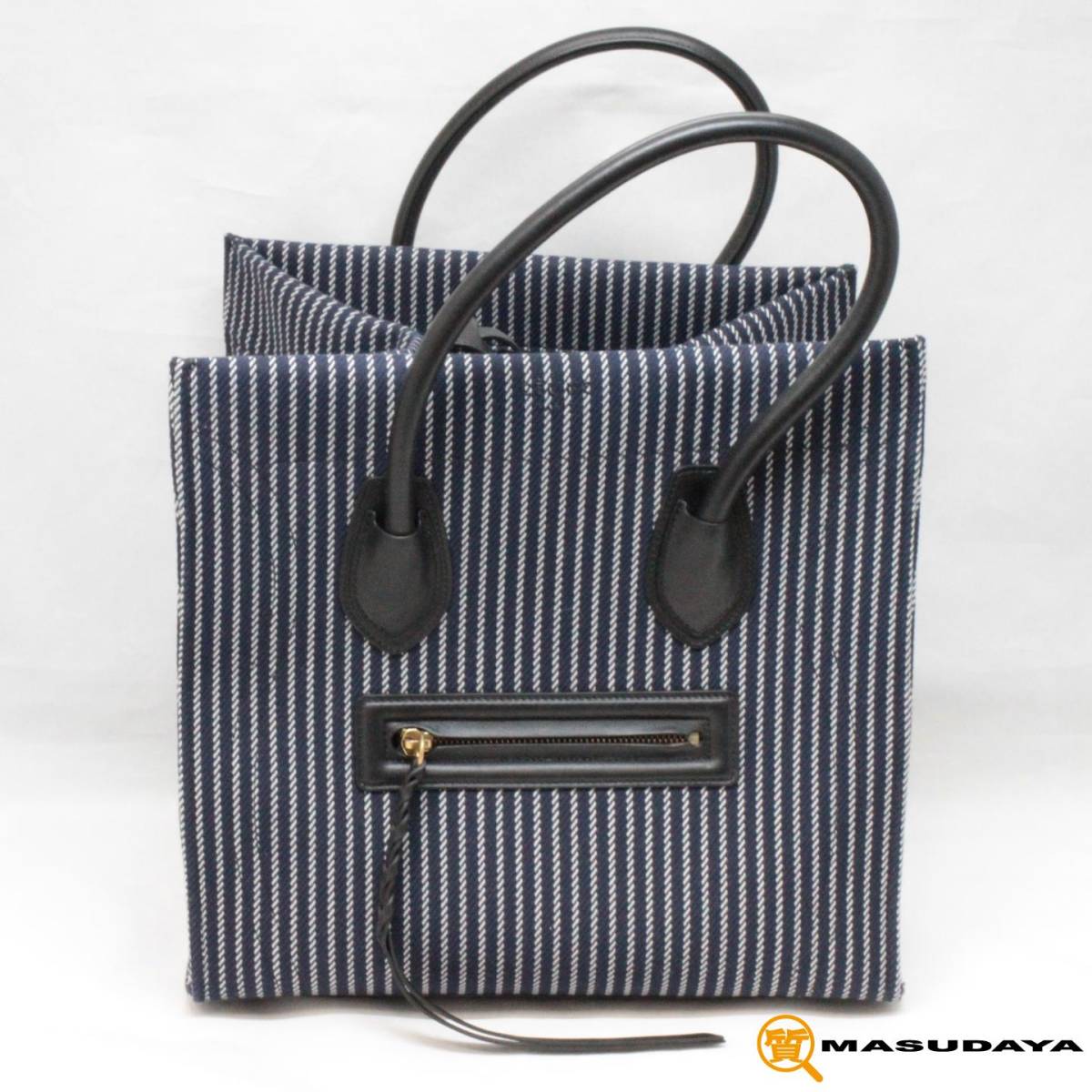 ◇◇【超美品】celine セリーヌ ラゲージ ファントム ストライプ柄