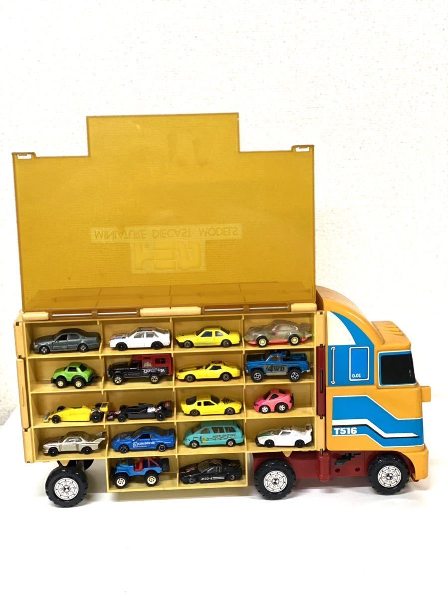 トミカ 収納トラック 1990年物 レトロ トミカセット ミニカー 27 トミカ 収納トラック 1990年物 レトロ トミカセット ミニカー 27