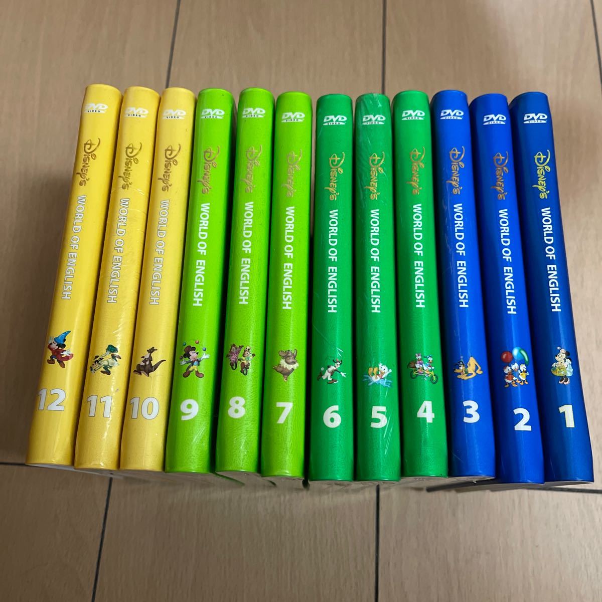 ねます】 DWE ディズニー英語システム ストレートプレイDVD12枚組