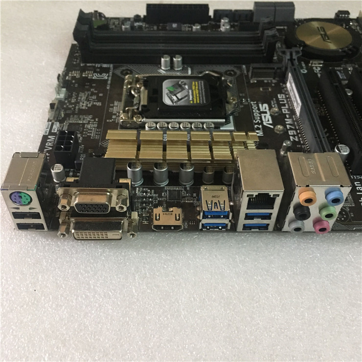 ヤフオク! - ASUS Z97M-PLUS マザーボード Intel Z97 DDR3 LG...