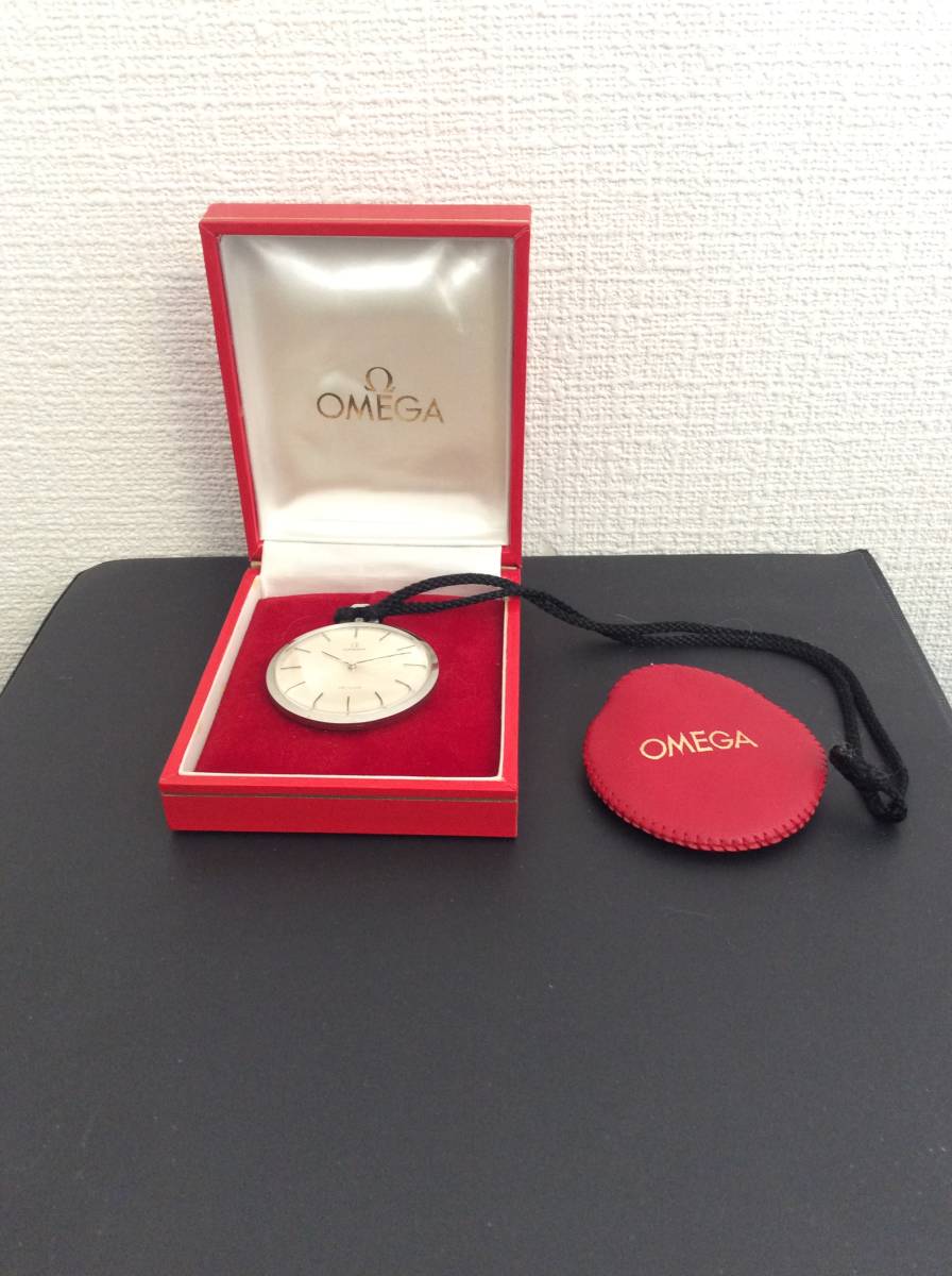 オメガ デビル DE VILLE 懐中時計 手巻き式 アンティーク OMEGA(手巻き 