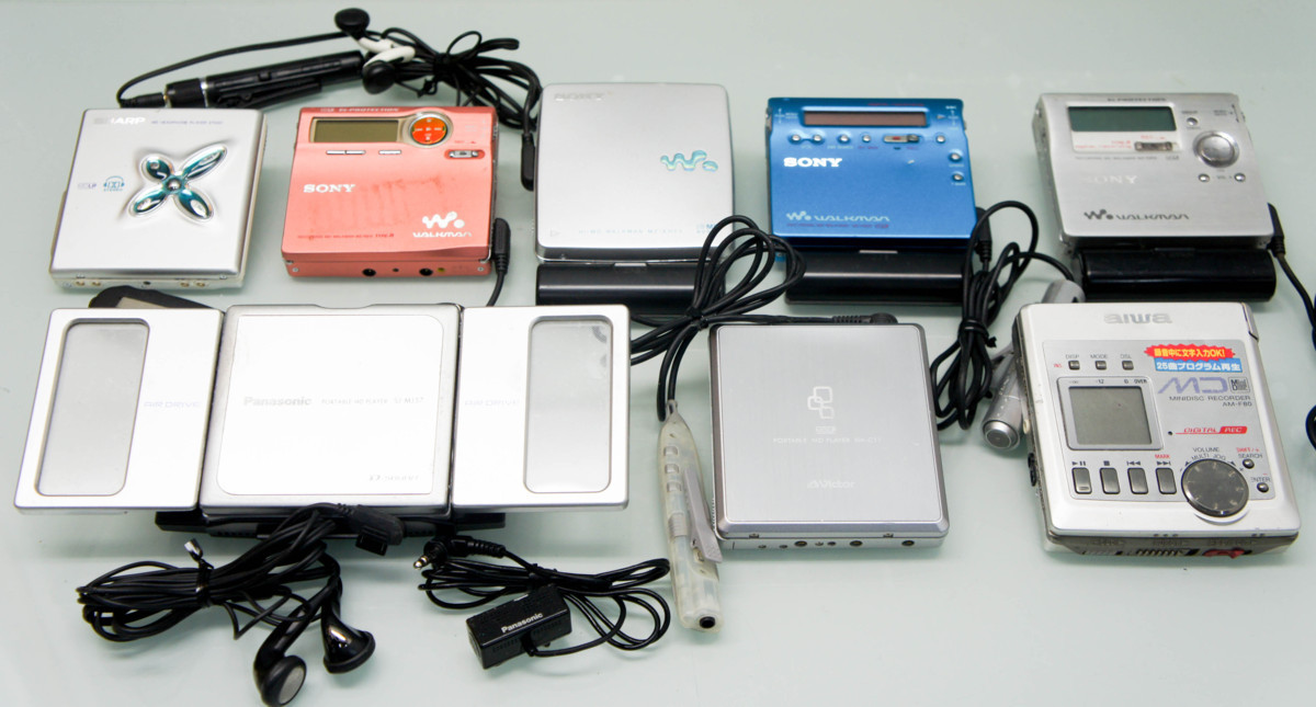 TB今月のまとめ売り】 Panasonic SONY MD WALKMAN MDプレーヤー 8台
