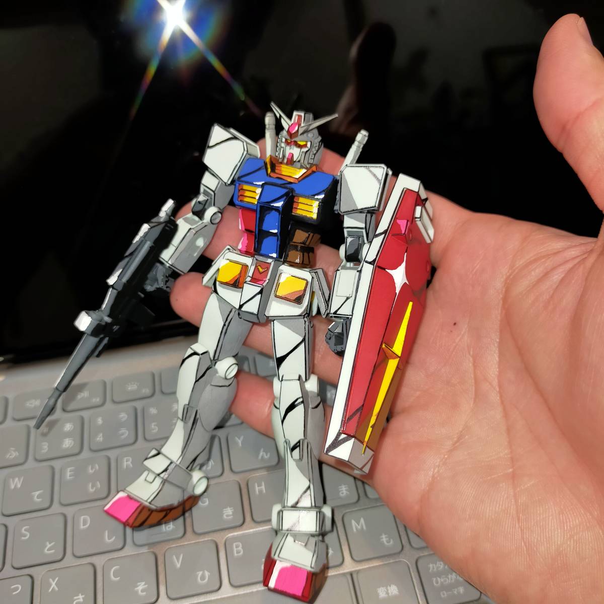 Yahoo!オークション - イラスト風模型 アニメ塗り ガンプラ Yahoo!オークション - イラスト風模型 アニメ塗り ガンプラ