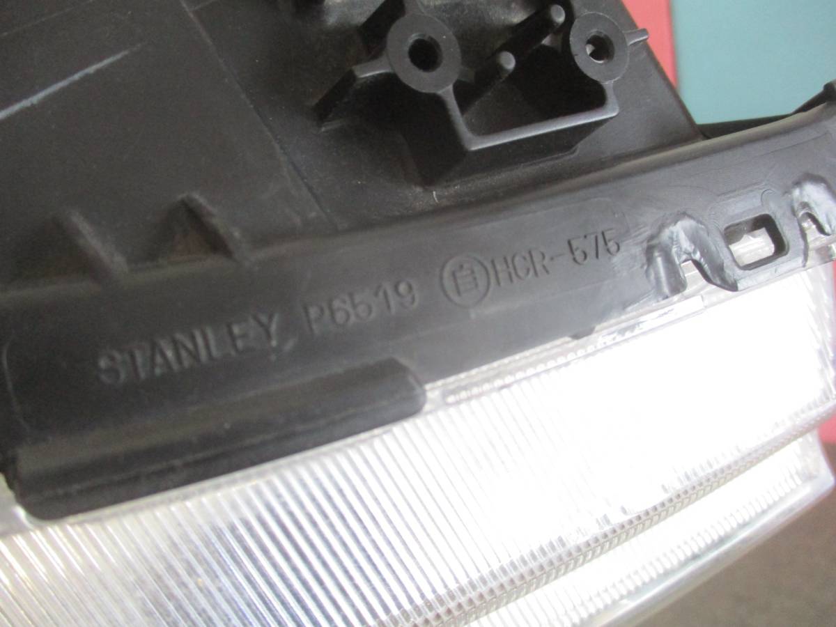 三菱ekワゴンH82Wフロント右ヘッドライトEKワゴン運転席ヘッドランプSTANLEY P6519ライト8301A602 HCR-575ハロゲン即決即日発送可能！！_画像4