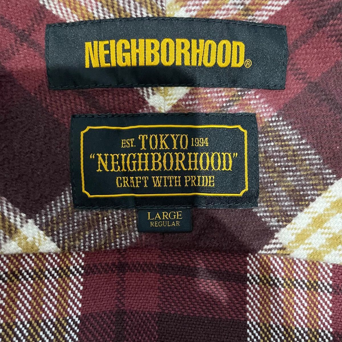 ☆美品☆ NEIGHBORHOOD CABELLA/C-SHIRT . LS 19A/W ネイバーフッド