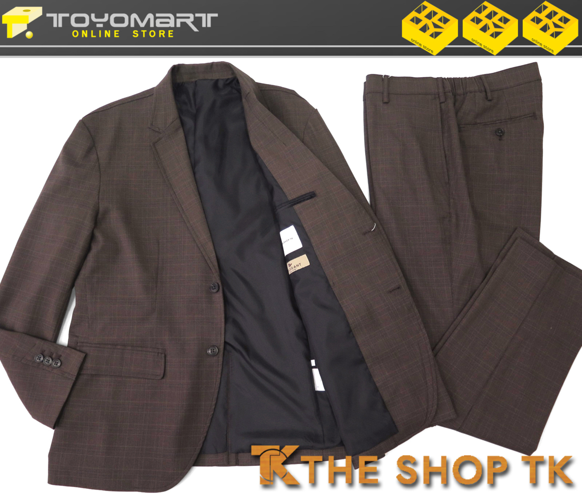 1831○THE SHOP TK タケオキクチ○新品 【ストレッチ】 DELEGANT