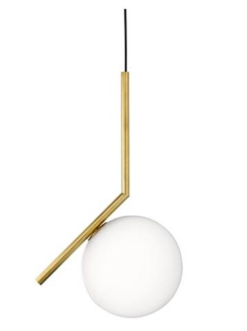 即決 送料無料 FLOS(フロス) IC LIGHTS S1 ゴールド ペンダント ...