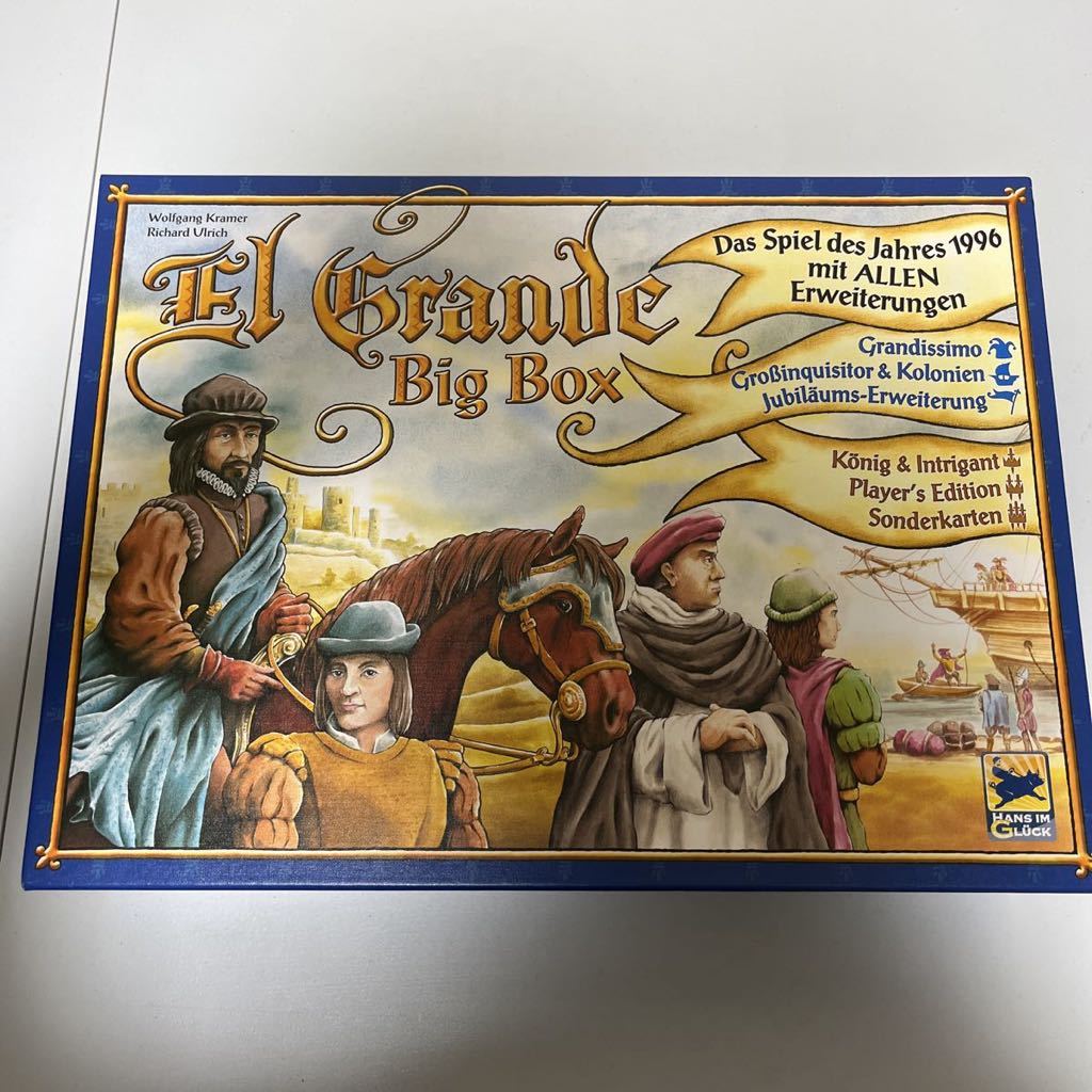新しいスタイル エルグランデ ビッグボックス ドイツ語版 ボードゲーム ...