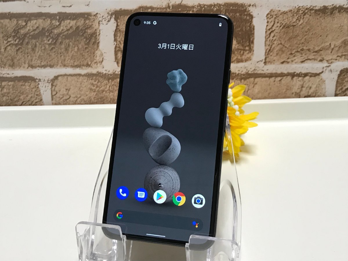 SIMフリー Google Pixel 5 5G 128GB ブラック ソフトバンク SIMロック
