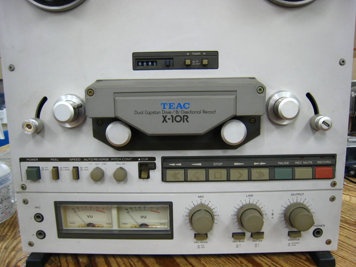 TEAC】 ティアック オープンリールデッキ X-10R (ジャンク) TEAC】 ティアック オープンリールデッキ X-10R (ジャンク)