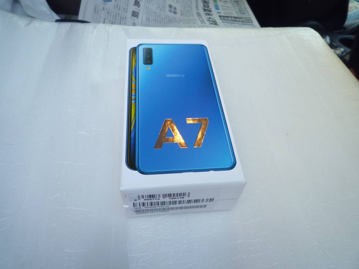 Galaxy A7 64GB/SM-A750C/ブルー/楽天モバイル/ 純正WALLET Galaxy A7 64GB/SM-A750C/ブルー/楽天モバイル/ 純正WALLET