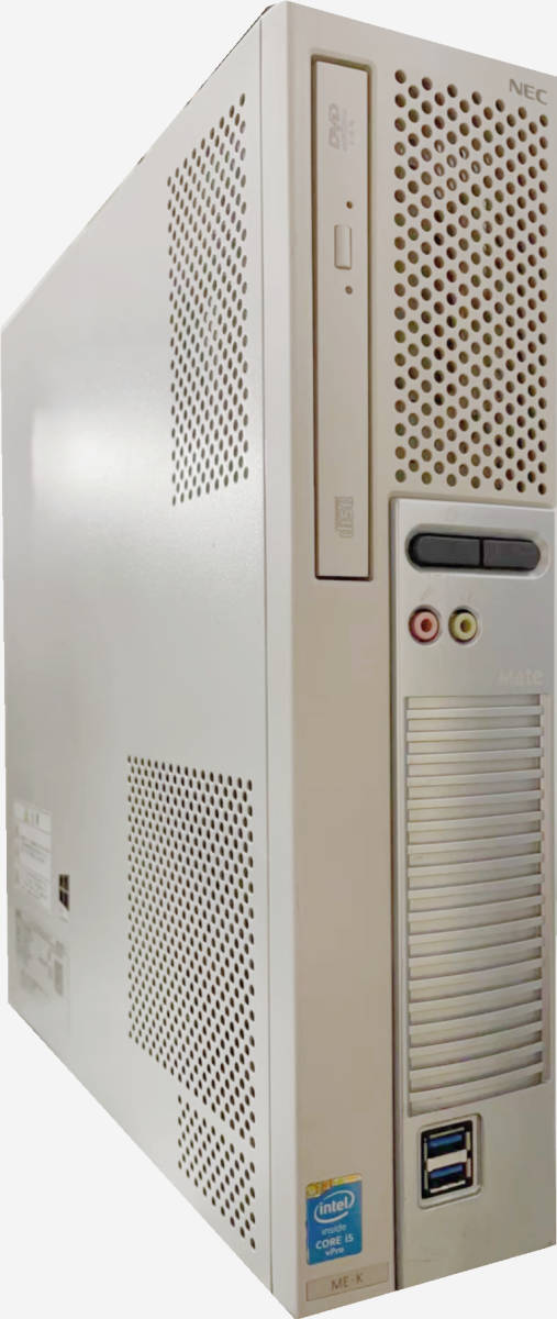 【超特価SALE開催！】 良品 ＜NECオフェンスセット＞MK33　第四世代Corei5-4570・8GB・爆速SSD256GB・Win11Pro・DVD・Office2019・無線LAN・キーボード・マウス パソコン単体