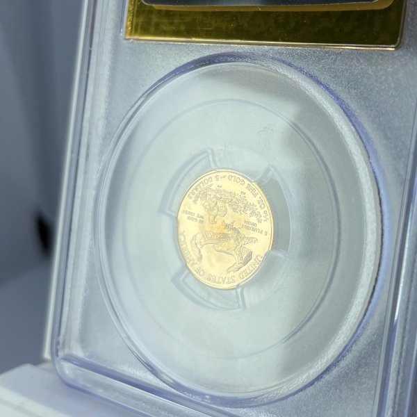 【最高鑑定】2015年 MS70 First Day of Issue 金貨　PCGS ダブルイーグル　5ドル　アメリカ_画像8