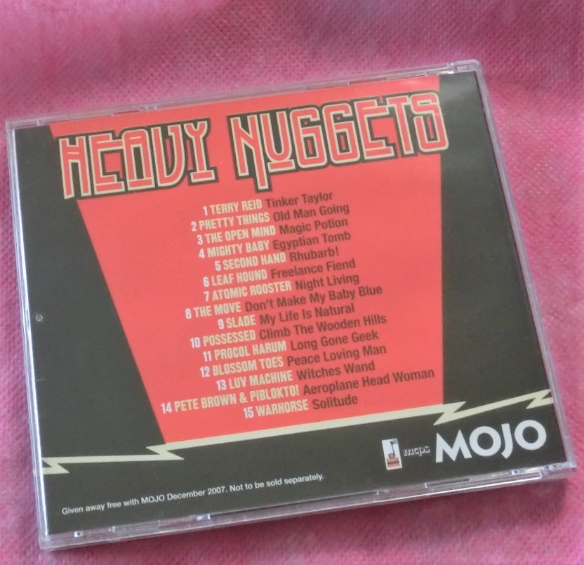 廃盤 Heavy Nuggets - Mojo Presents 15 Lost British Hard Rock Gems 1968-1973 Various Artists　Mojo Magazine 2007 UK盤_画像3