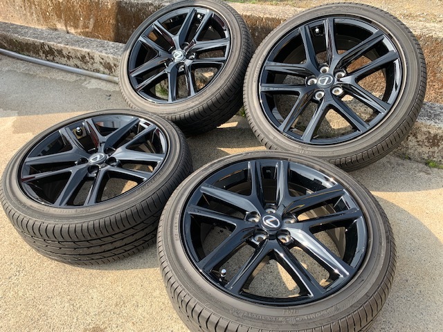 レクサス CT200h Fスポーツ 純正 ブラックバージョン 4本SET 215