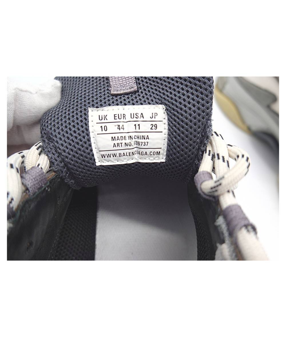 Balenciaga バレンシア スニーカー メンズ グレー 44 正規品 中古品 
